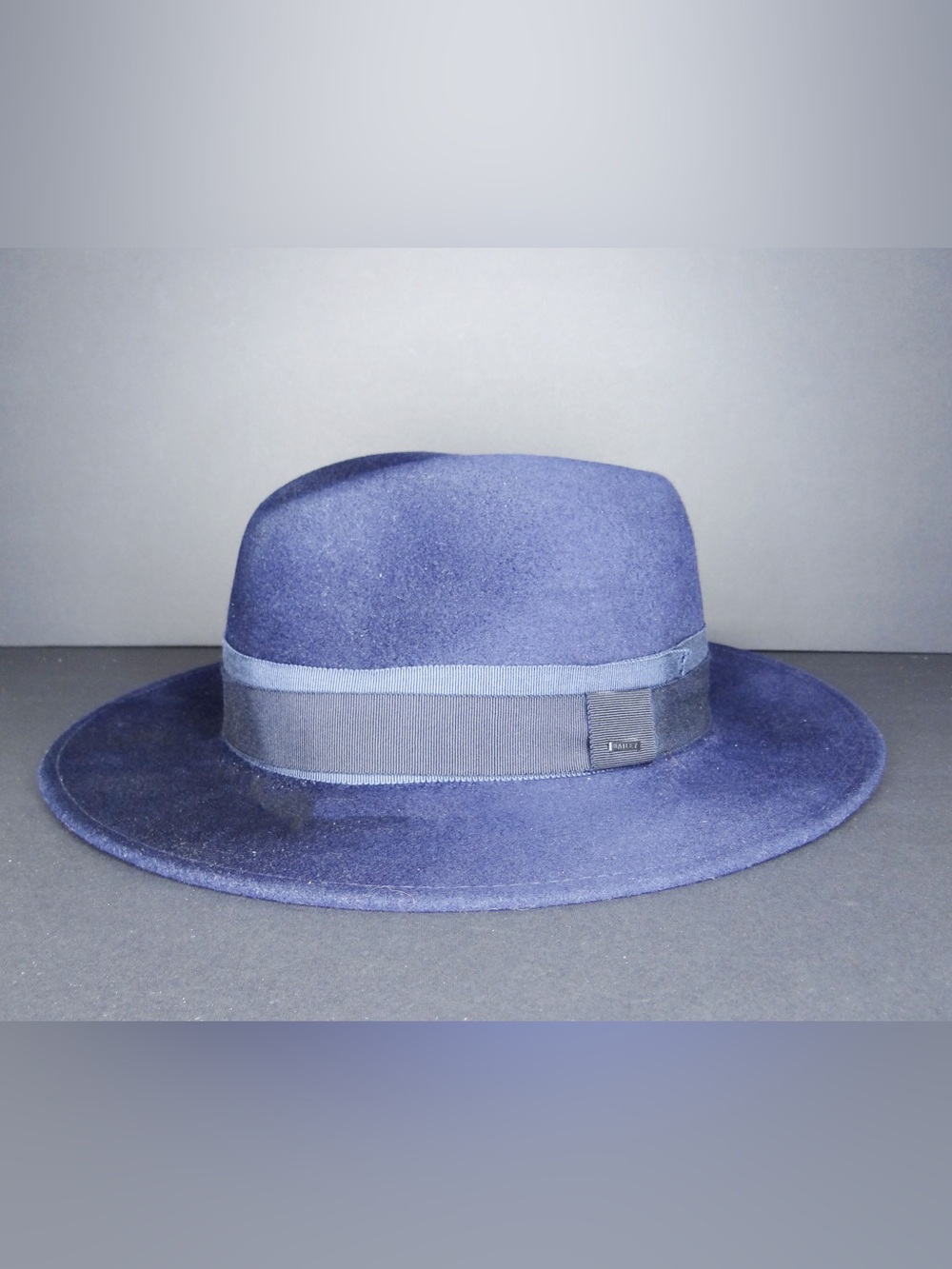 BAILEY OF HOLLYWOOD Barkley FEDORA HAT MEN'S Size L Navy Blue